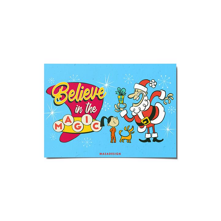 کارت پستال ماسا دیزاین مدل   venus620 طرح christmas